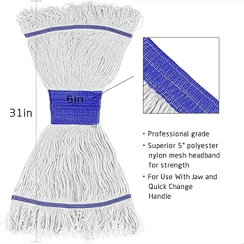 Loop End Commercial String Mop Head, String Cotton mop Heads
